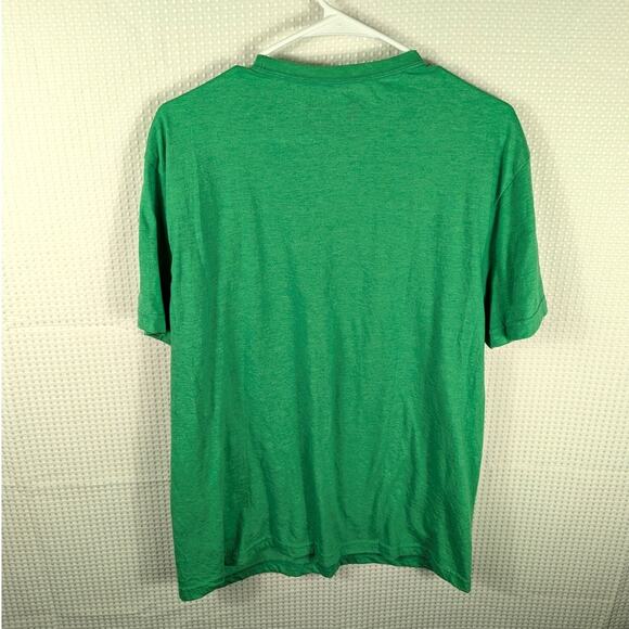 Pabst Blue Ribbon Green Logo T-Shirt Large Beer Graphic Tee Licensed Brew City - Picture 4 of 5